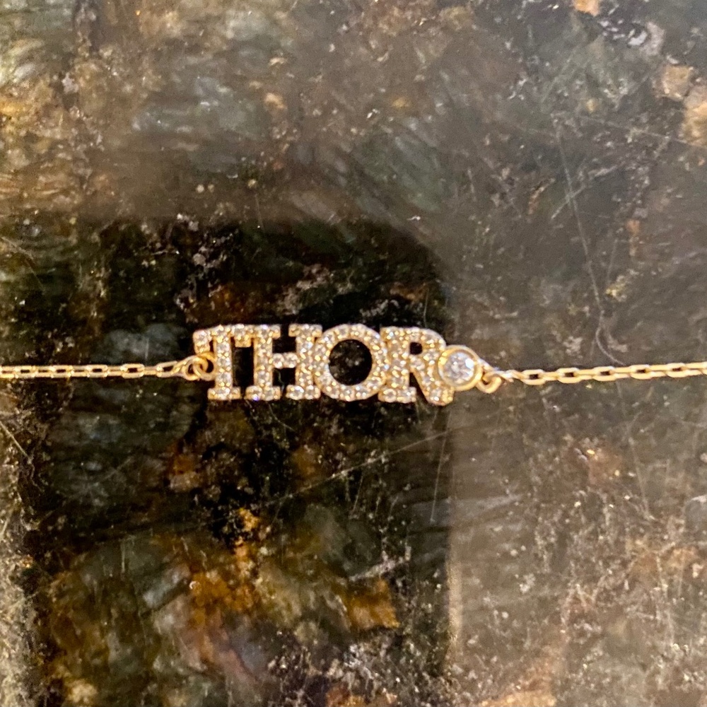 14K Yellow Gold & Diamond “THOR” Bracelet